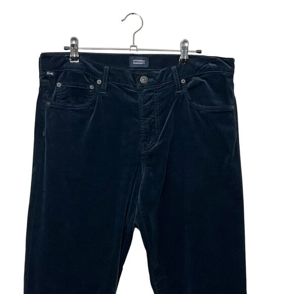 Citizens of Humanity NWT London Slim Jeans Men’s Size 32 Velvet Navy Tapered Fit - Picture 2 of 12